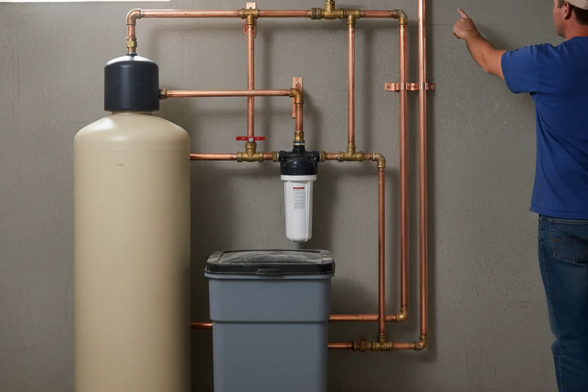 Whole-house water treatment system installed in Westville